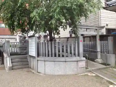 荻窪白山神社の鳥居