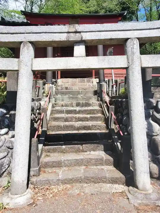 白山神社(山下町)の鳥居