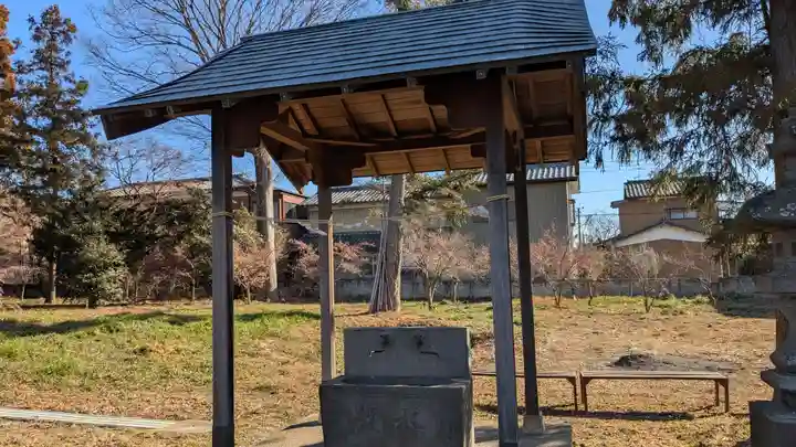 大我井神社の手水舎