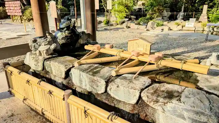 櫻木神社の手水舎