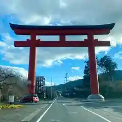 美濃國一宮　南宮大社の鳥居