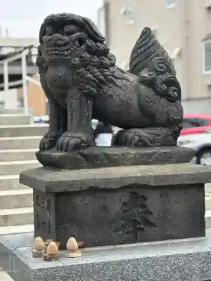 札幌諏訪神社の狛犬