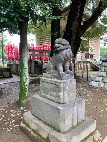 諏訪神社の狛犬