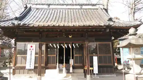 佐間天神社の本殿・本堂