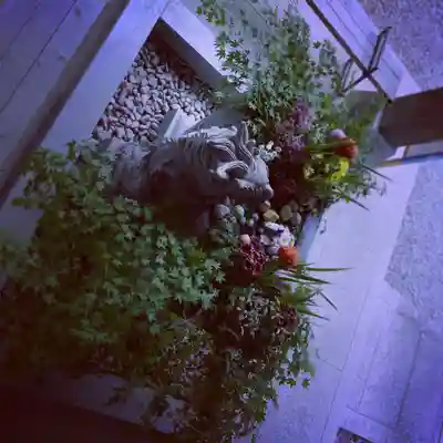 滑川神社 - 仕事と子どもの守り神の手水舎