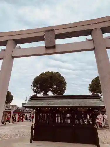 山田天満宮の鳥居