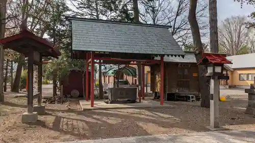 上富良野神社の手水