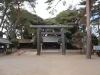 埼玉縣護國神社の鳥居