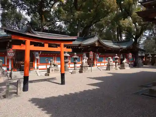 杭全神社の鳥居