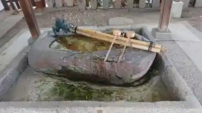 安居神社の手水舎