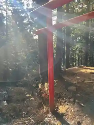 母の白滝神社(山梨県)