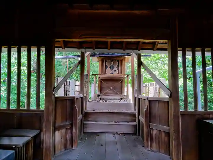 八幡社(東)の本殿・本堂