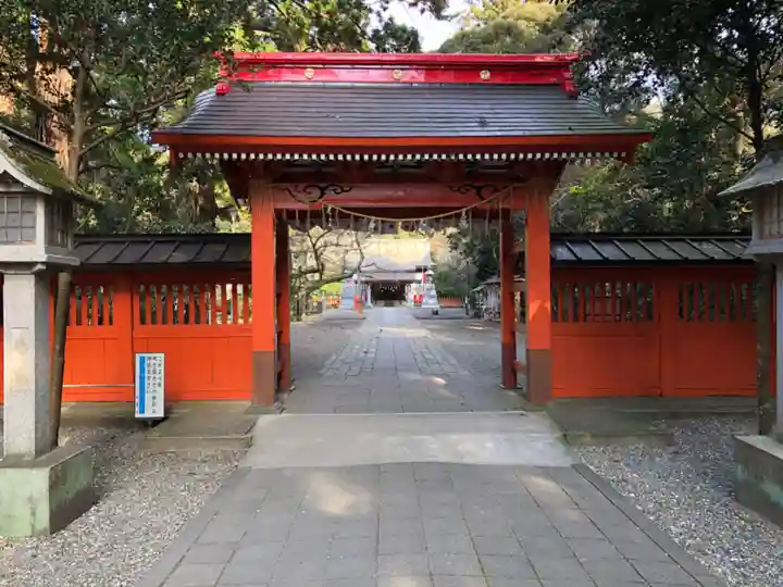 息栖神社の山門・神門