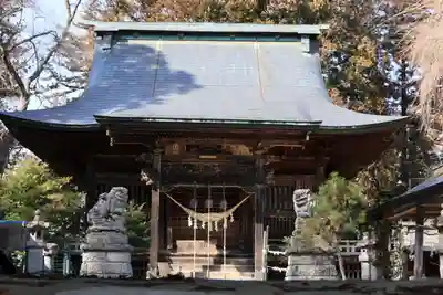 田村神社の本殿・本堂