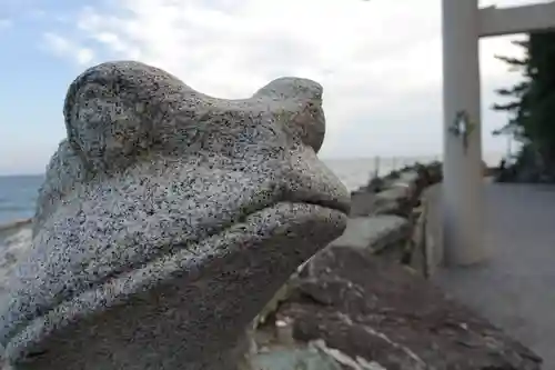 二見興玉神社の狛犬