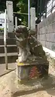 入日神社の狛犬