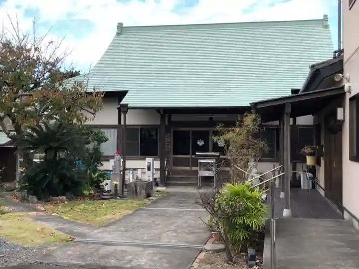 心月寺の本殿・本堂