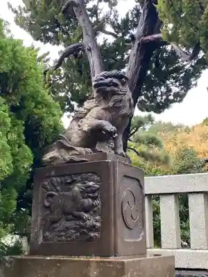 森戸大明神(森戸神社)の狛犬