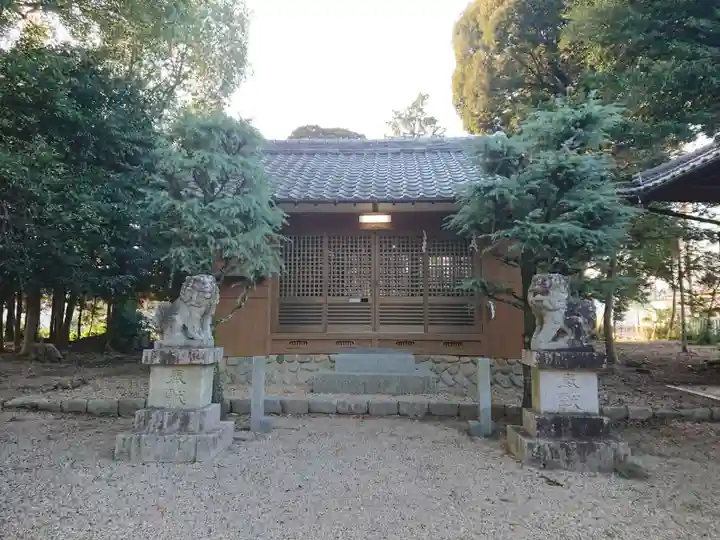 神明神社の本殿・本堂