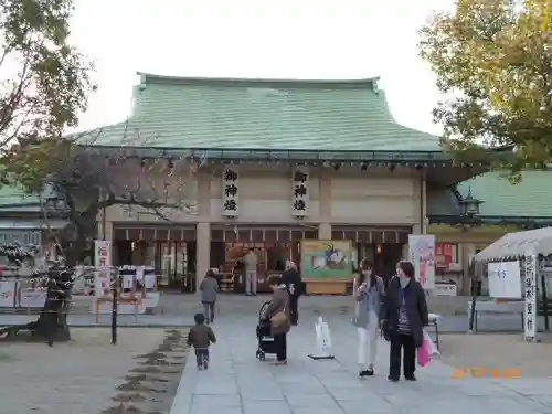 生國魂神社の本殿