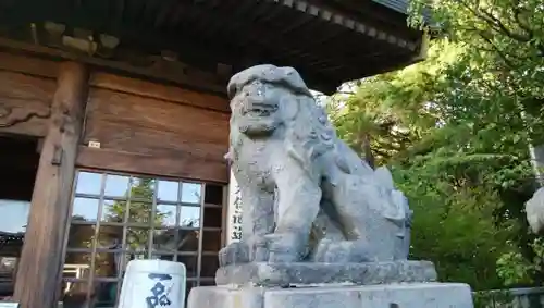 常陸第三宮　吉田神社の狛犬