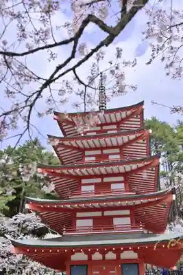 新倉富士浅間神社(山梨県)