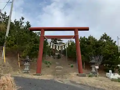 瀧口神社の鳥居