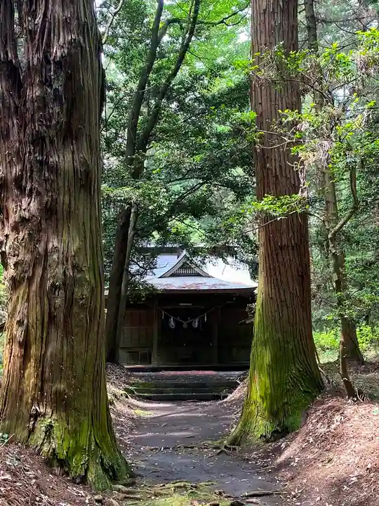 青山神社の本殿・本堂