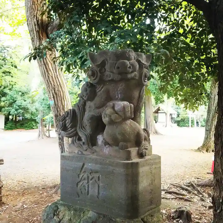 小金井神社の狛犬