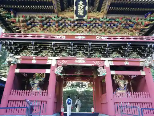 日光山輪王寺 大猷院の山門・神門