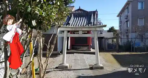 稲荷神社の鳥居