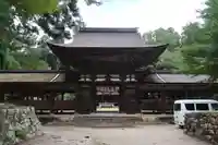油日神社の山門・神門
