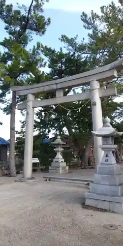 志那神社の鳥居