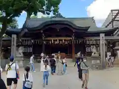 石切劔箭神社の本殿