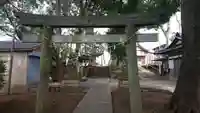 牟礼神明社の鳥居