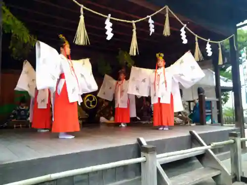 阿智神社の神楽