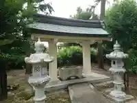 八幡社の手水舎