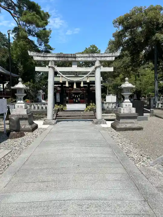 玉村八幡宮の鳥居