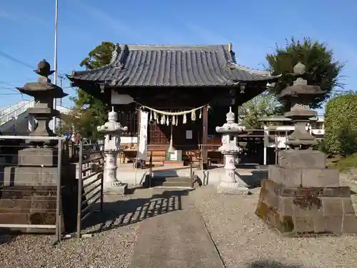 佐谷田神社の本殿・本堂