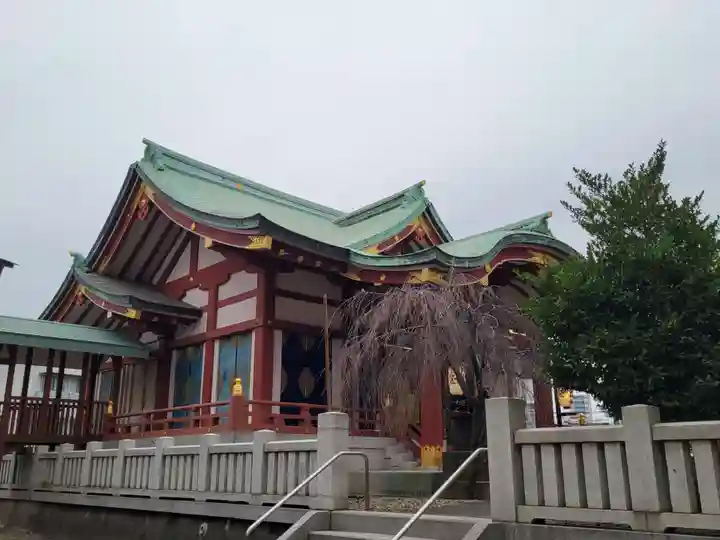 千住神社の本殿・本堂