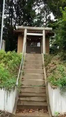 神社(名称不明)の鳥居