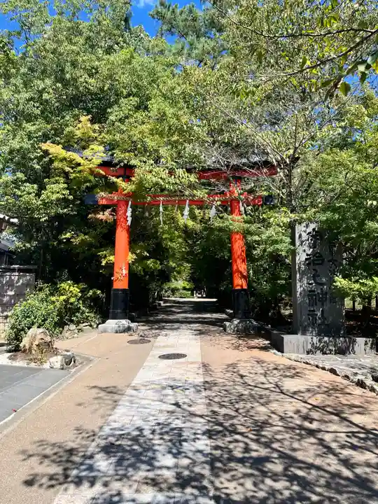 宇治上神社の鳥居