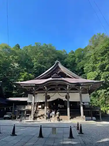 戸隠神社中社の本殿