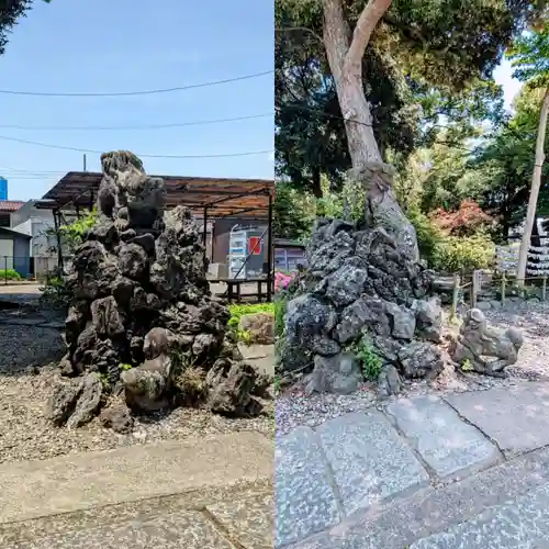 菊田神社の狛犬