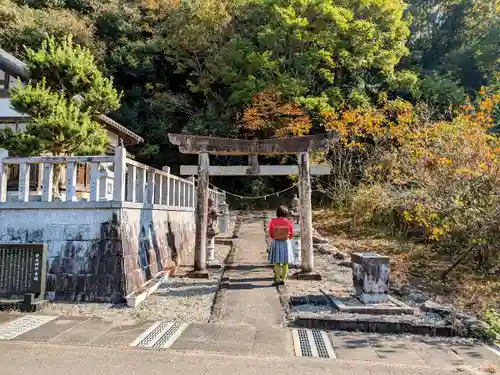 中山神社の鳥居