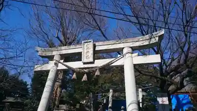 鳩ヶ谷氷川神社の鳥居