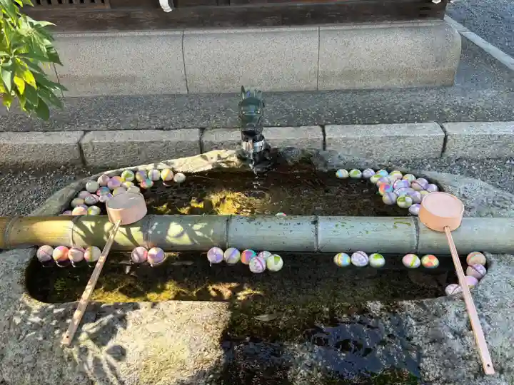 五泉八幡宮の手水舎