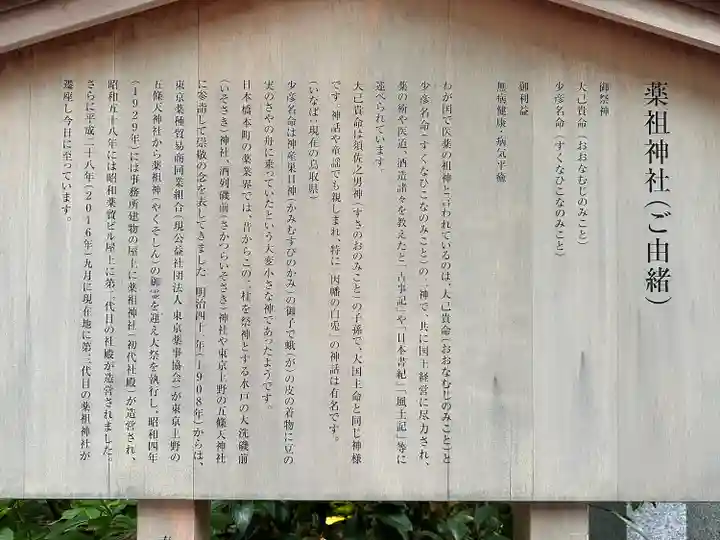 薬祖神社(東京都)