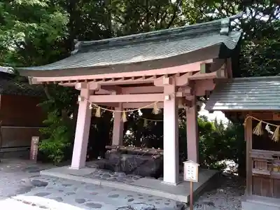 八幡宮(若林八幡宮)の手水舎