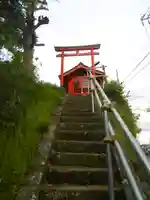 歓廣稲荷大明神の鳥居